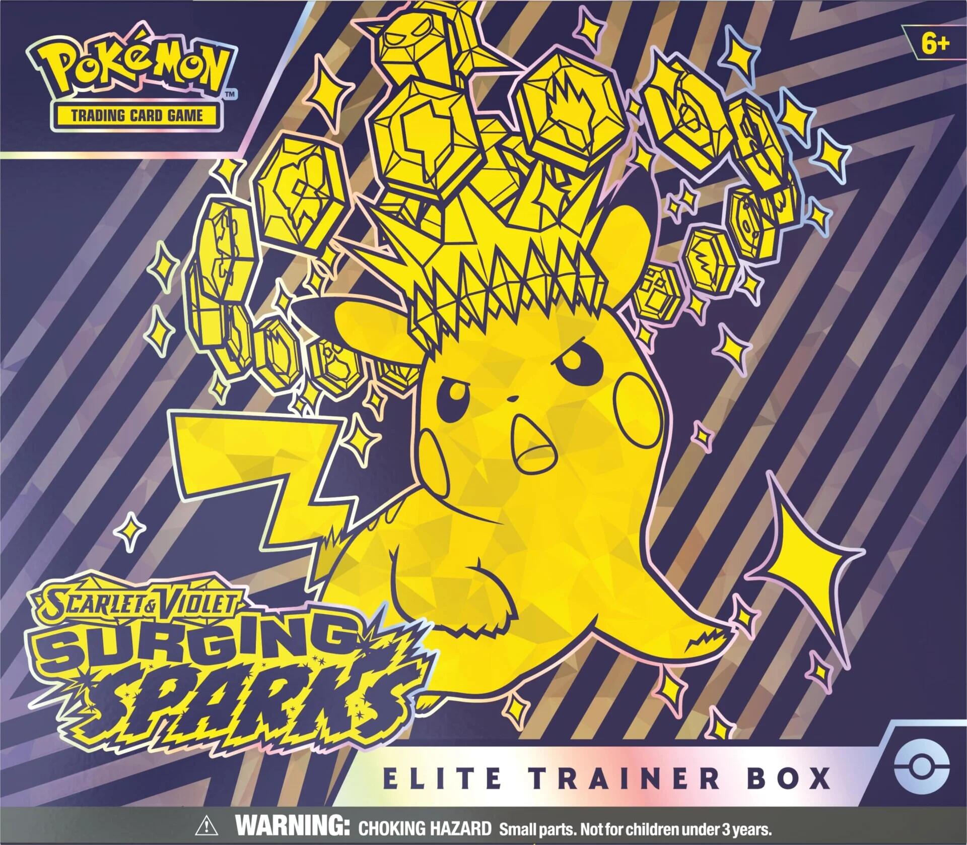 Scarlet & Violet: Surging Sparks - Elite Trainer Box | Jack's On Queen