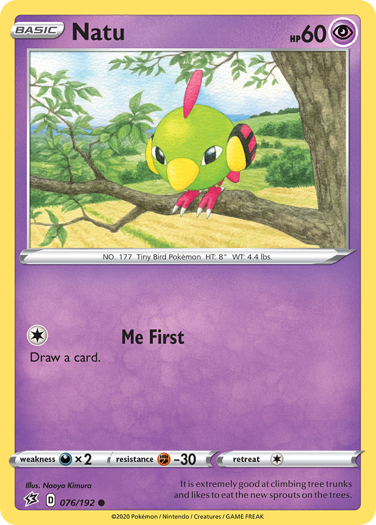 Natu (076/192) [Sword & Shield: Rebel Clash] | Jack's On Queen