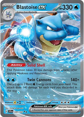 Blastoise ex (030/142) [Scarlet & Violet: Stellar Crown] | Jack's On Queen