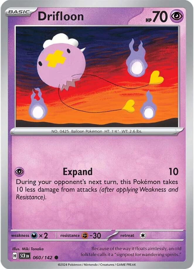 Drifloon (060/142) [Scarlet & Violet: Stellar Crown] | Jack's On Queen