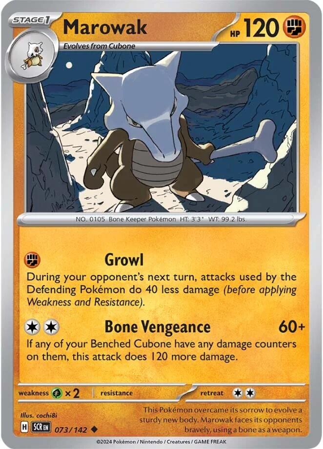 Marowak (073/142) [Scarlet & Violet: Stellar Crown] | Jack's On Queen