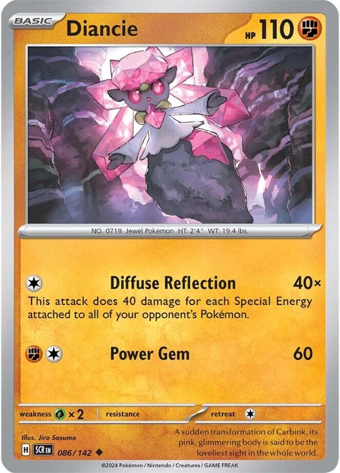 Diancie (086/142) [Scarlet & Violet: Stellar Crown] | Jack's On Queen