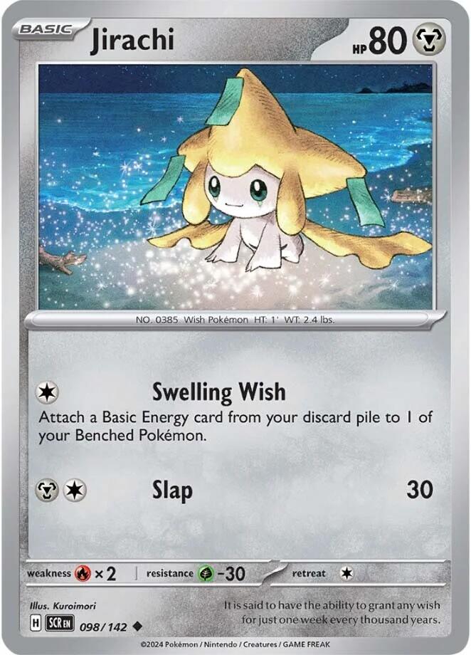 Jirachi (098/142) [Scarlet & Violet: Stellar Crown] | Jack's On Queen