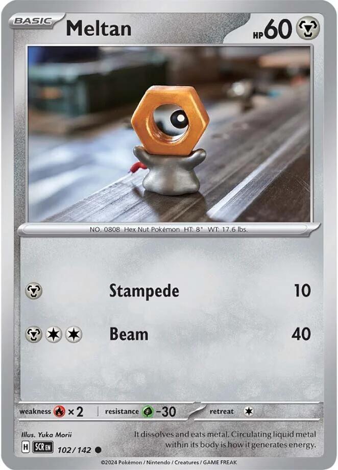 Meltan (102/142) [Scarlet & Violet: Stellar Crown] | Jack's On Queen