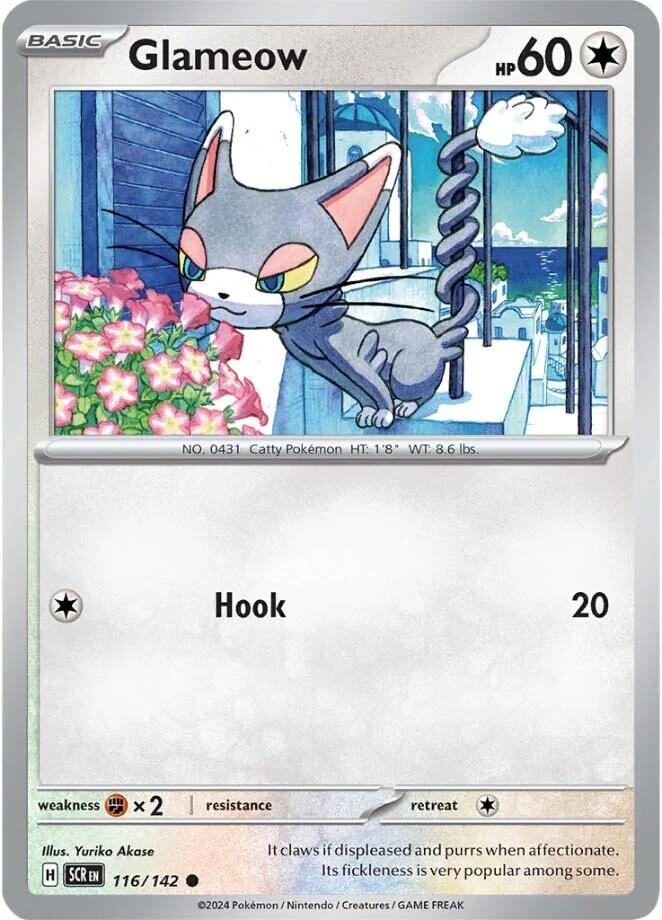 Glameow (116/142) [Scarlet & Violet: Stellar Crown] | Jack's On Queen