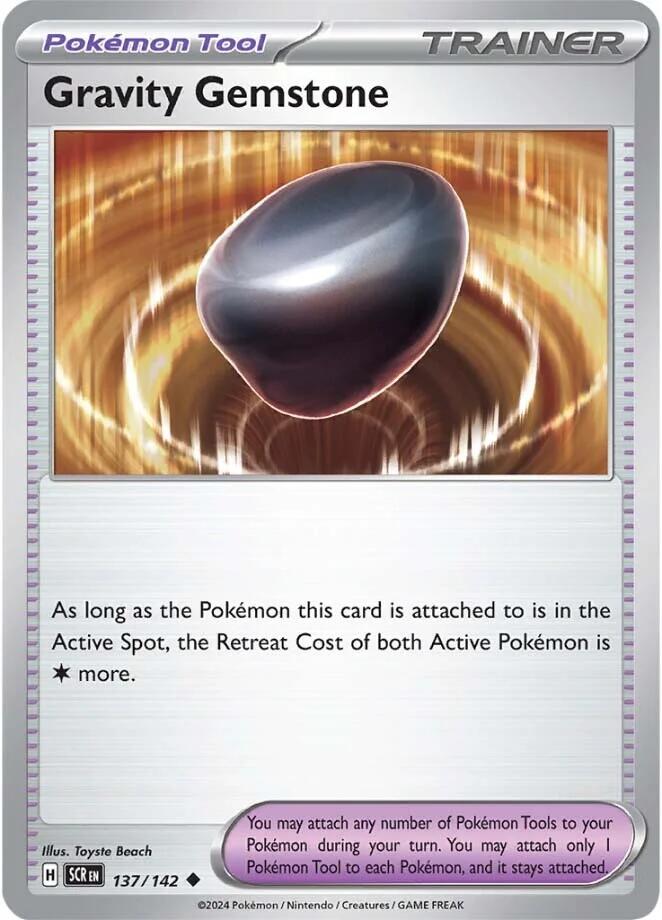 Gravity Gemstone (137/142) [Scarlet & Violet: Stellar Crown] | Jack's On Queen