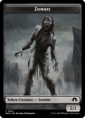 Zombie // Energy Reserve Double-Sided Token [Modern Horizons 3 Tokens] | Jack's On Queen