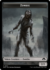 Servo // Zombie Double-Sided Token [Modern Horizons 3 Tokens] | Jack's On Queen