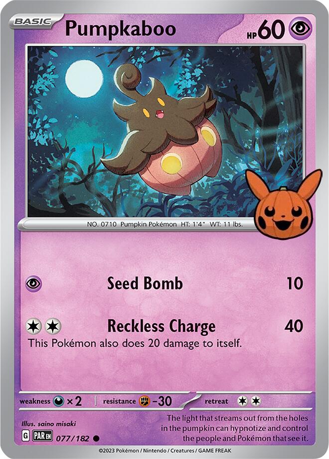 Pumpkaboo (077/182) [Trick or Trade 2024] | Jack's On Queen