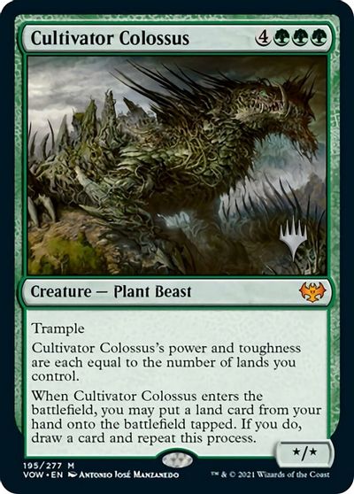 Cultivator Colossus (Promo Pack) [Innistrad: Crimson Vow Promos] | Jack's On Queen