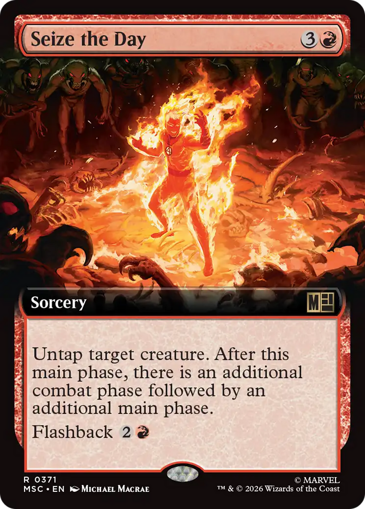 Seize the Day (Extended Art) [Marvel Super Heroes Commander] | Jack's On Queen