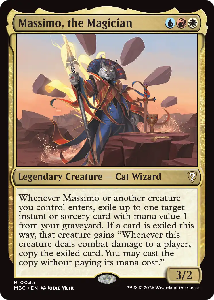 Massimo, the Magician [Mystery Booster: Commander Edition] | Jack's On Queen