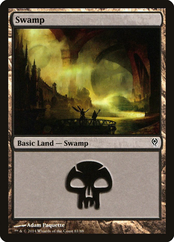 Swamp (81) [Duel Decks: Jace vs. Vraska] | Jack's On Queen