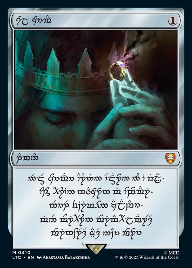 Sol Ring (410) (Human) [The Lord of the Rings: Tales of Middle-Earth Commander] | Jack's On Queen
