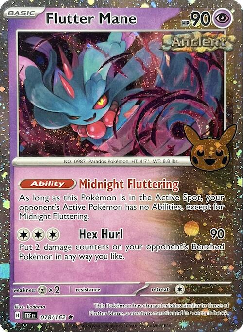 Flutter Mane (078/162) (Cosmos Holo) [Trick or Trade 2024] | Jack's On Queen