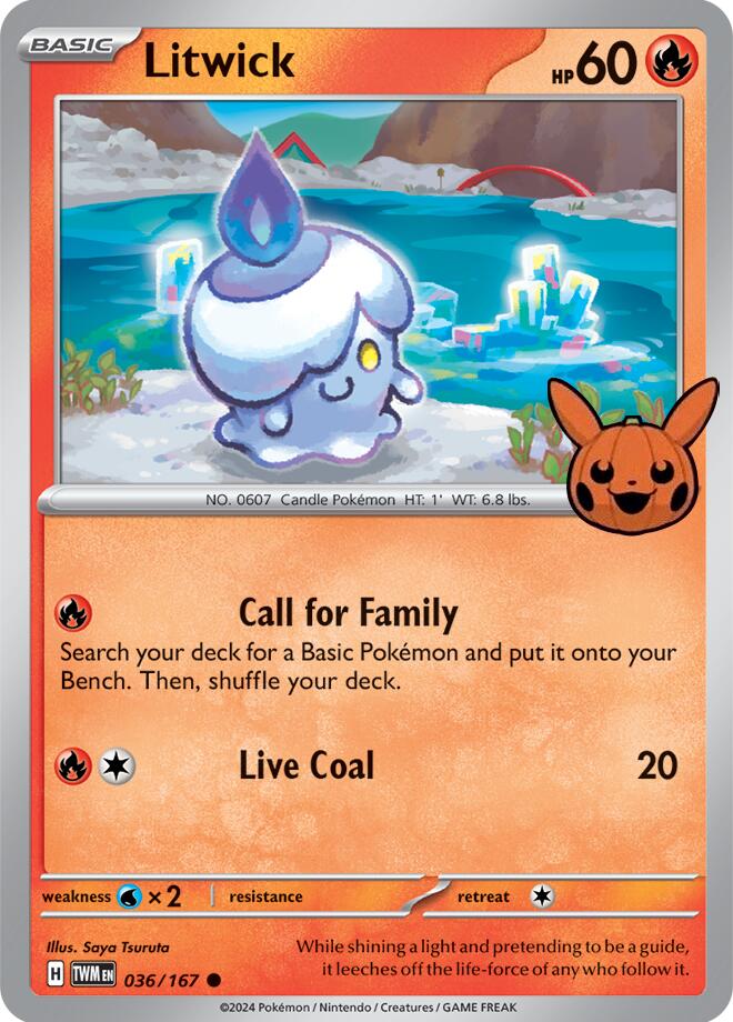 Litwick (036/167) [Trick or Trade] | Jack's On Queen