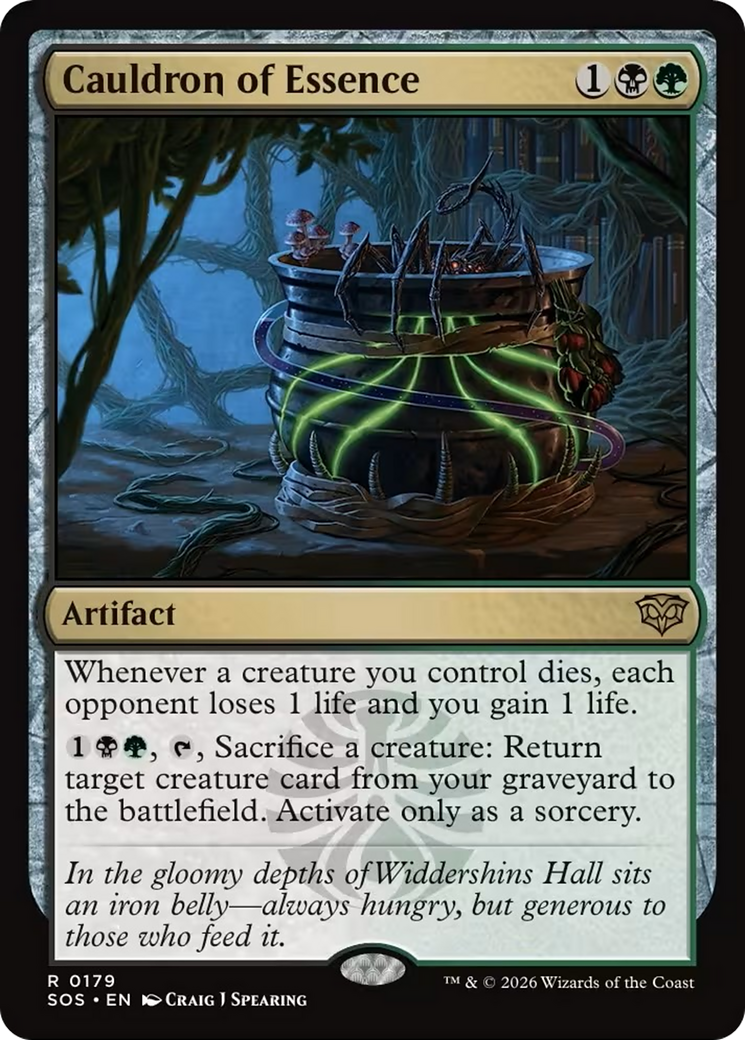 Cauldron of Essence [Secrets of Strixhaven] | Jack's On Queen