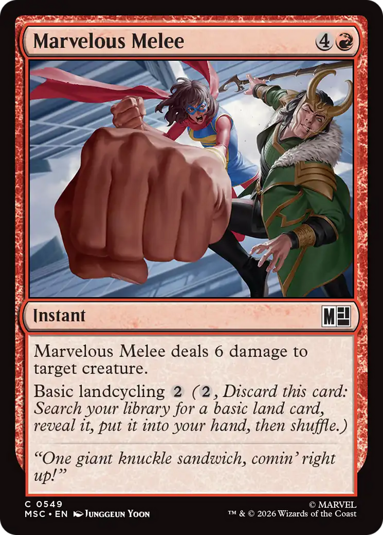Marvelous Melee [Marvel Super Heroes Commander] | Jack's On Queen