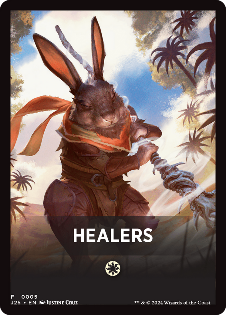 Healers Theme Card [Foundations Jumpstart Front Cards] | Jack's On Queen