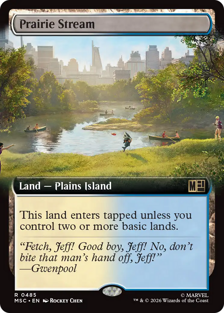 Prairie Stream (Extended Art) [Marvel Super Heroes Commander] | Jack's On Queen