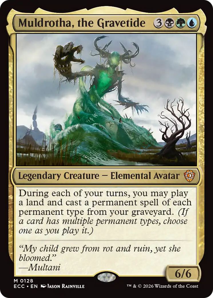 Muldrotha, the Gravetide [Lorwyn Eclipsed Commander] | Jack's On Queen
