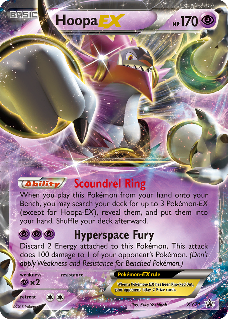 Hoopa EX (XY71) [XY: Black Star Promos] | Jack's On Queen