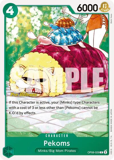 Pekoms (OP08-029) [Two Legends Pre-Release Cards] | Jack's On Queen