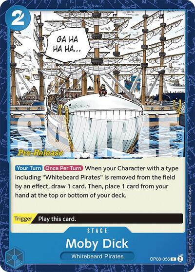 Moby Dick (OP08-056) [Two Legends Pre-Release Cards] | Jack's On Queen