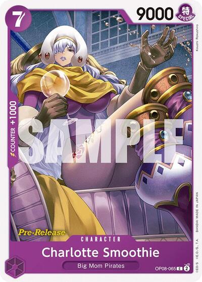 Charlotte Smoothie (OP08-065) [Two Legends Pre-Release Cards] | Jack's On Queen