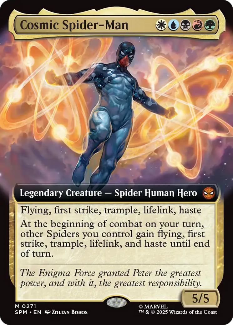 Cosmic Spider-Man (Extended Art) [Marvel's Spider-Man] | Jack's On Queen