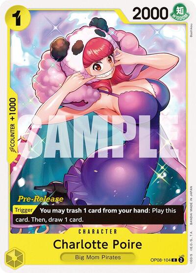 Charlotte Poire (OP08-104) [Two Legends Pre-Release Cards] | Jack's On Queen
