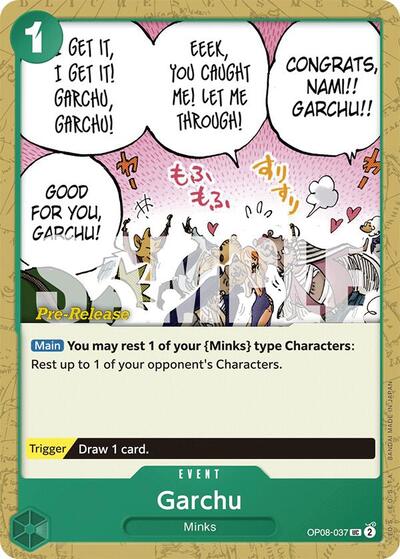 Garchu (OP08-037) [Two Legends Pre-Release Cards] | Jack's On Queen