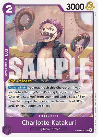 Charlotte Katakuri (062) (OP08-062) [Two Legends Pre-Release Cards] | Jack's On Queen