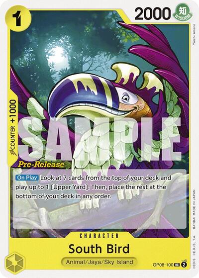 South Bird (OP08-100) [Two Legends Pre-Release Cards] | Jack's On Queen