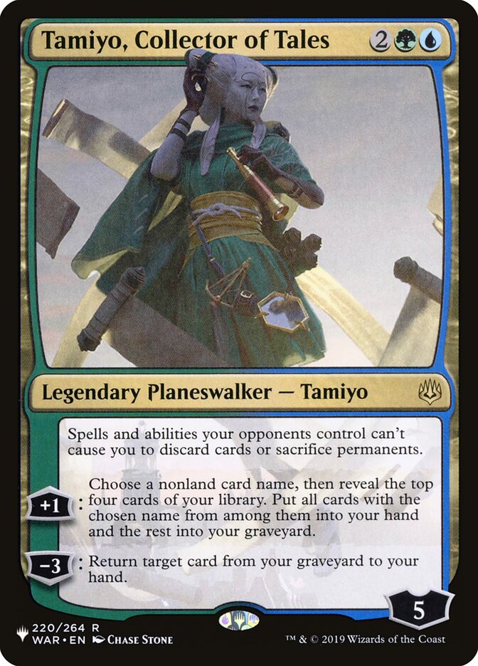 Tamiyo, Collector of Tales [The List] | Jack's On Queen
