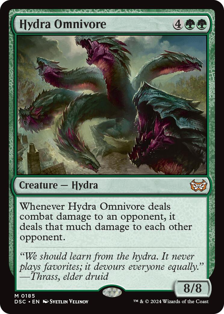 Hydra Omnivore [Duskmourn: House of Horror Commander] | Jack's On Queen