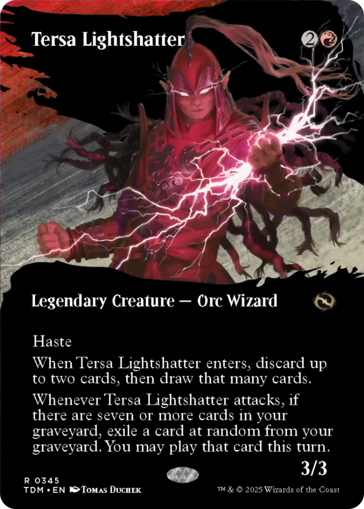Tersa Lightshatter (Borderless) [Tarkir: Dragonstorm] | Jack's On Queen