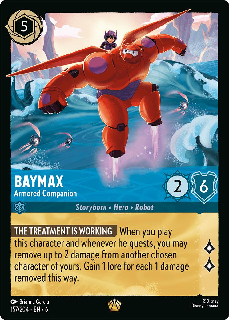 Baymax - Armored Companion (157/204) [Azurite Sea] | Jack's On Queen