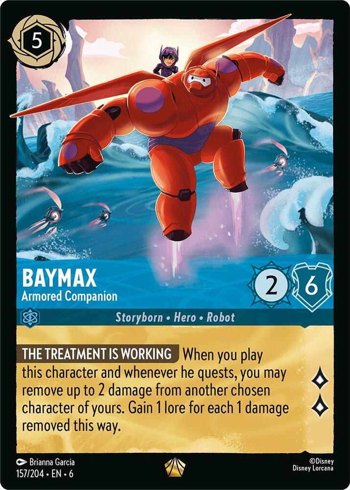 Baymax - Armored Companion (157/204) [Azurite Sea] | Jack's On Queen
