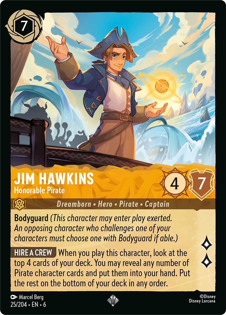 Jim Hawkins - Honorable Pirate (25/204) [Azurite Sea] | Jack's On Queen