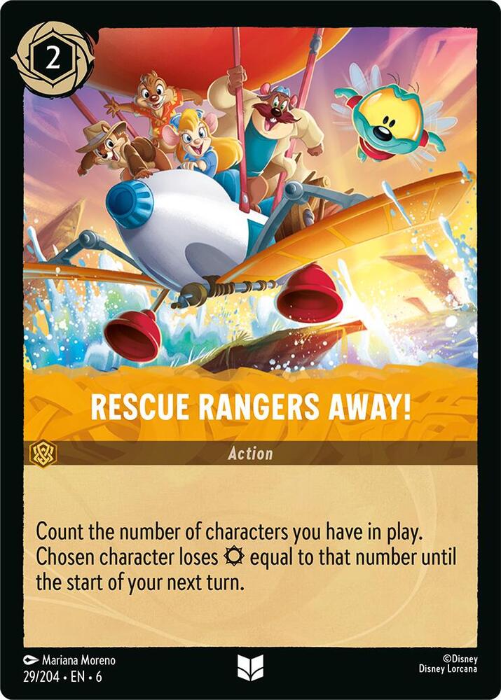 Rescue Rangers Away! (29/204) [Azurite Sea] | Jack's On Queen