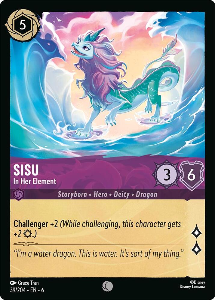 Sisu - In Her Element (39/204) [Azurite Sea] | Jack's On Queen