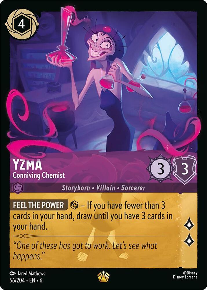 Yzma - Conniving Chemist (56/204) [Azurite Sea] | Jack's On Queen