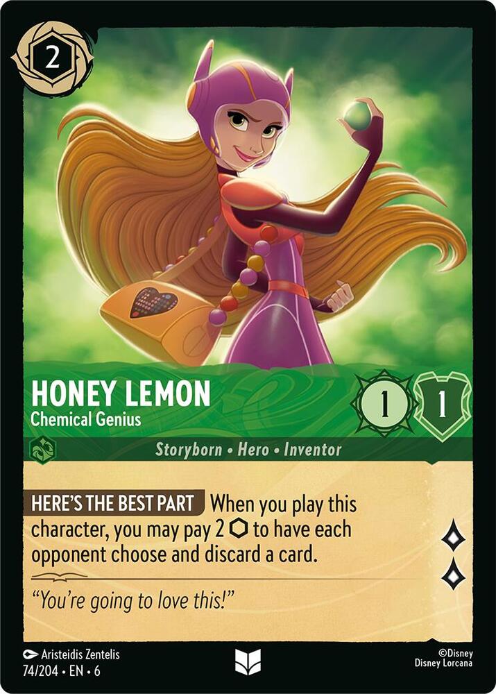 Honey Lemon - Chemical Genius (74/204) [Azurite Sea] | Jack's On Queen