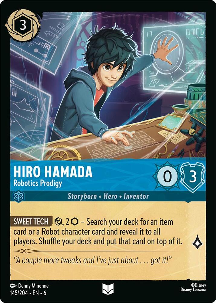Hiro Hamada - Robotics Prodigy (145/204) [Azurite Sea] | Jack's On Queen