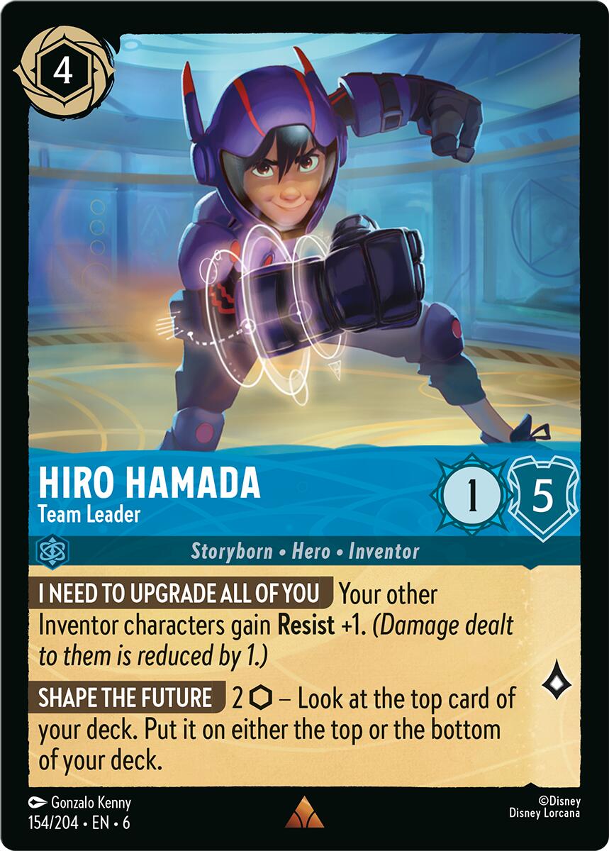 Hiro Hamada - Team Leader (154/204) [Azurite Sea] | Jack's On Queen