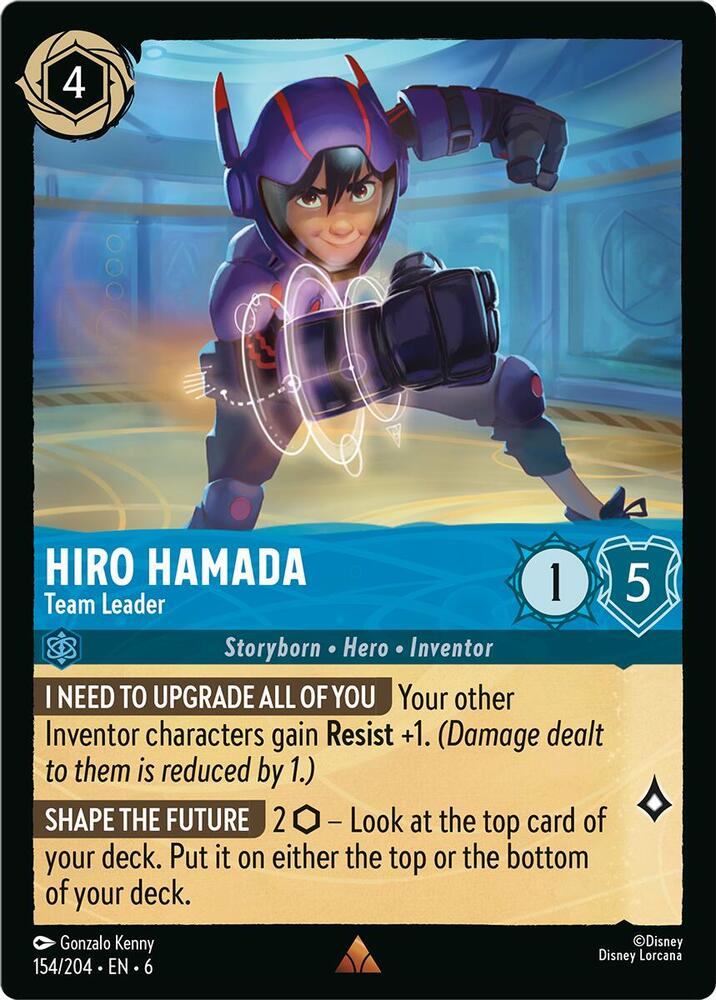 Hiro Hamada - Team Leader (154/204) [Azurite Sea] | Jack's On Queen