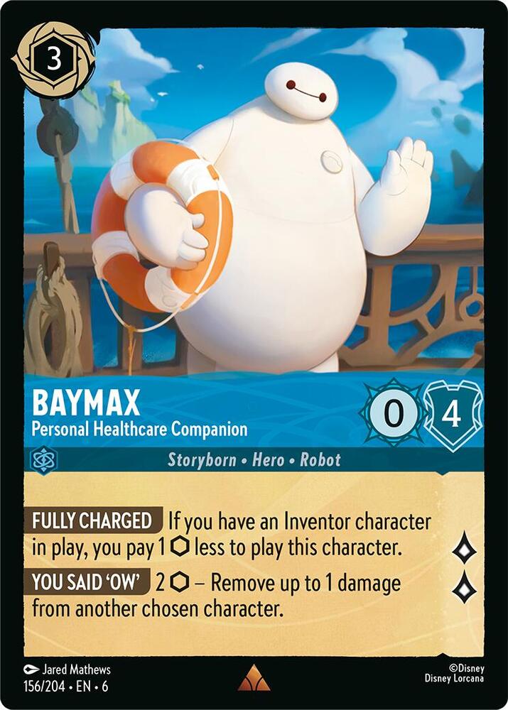 Baymax - Personal Healthcare Companion (156/204) [Azurite Sea] | Jack's On Queen