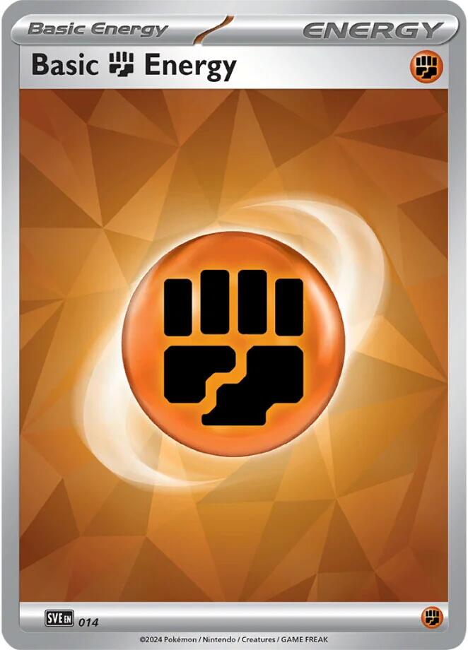 Basic Fighting Energy (014)(Holo) [Scarlet & Violet: Stellar Crown] | Jack's On Queen