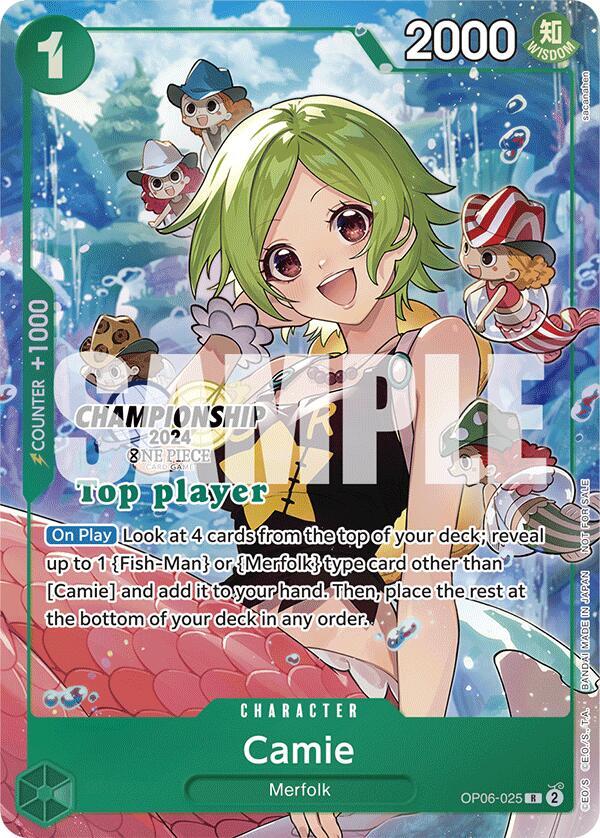 Camie (Championship 2024 Top Player Pack) (OP06-025) [One Piece Promotion Cards] | Jack's On Queen